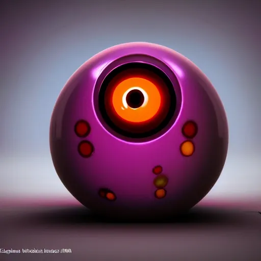 arcane style, small round robot with two rectangular eyes, like Wheatley but 2 eyes, cell shaded, 4 k, by Takeshi Koike, concept art, sharp focus, volumetric lighting, cinematic lighting, studio quality

