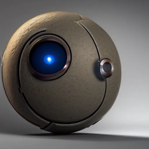 arcane style, small round robot with two rectangular eyes, like Wheatley but 2 eyes, cell shaded, 4 k, by Takeshi Koike, concept art, sharp focus, volumetric lighting, cinematic lighting, studio quality

