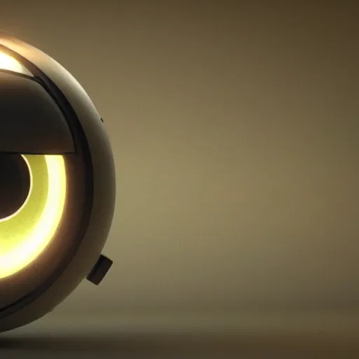 arcane style, small round robot with two rectangular eyes, like Wheatley but 2 eyes, cell shaded, 4 k, by Takeshi Koike, concept art, sharp focus, volumetric lighting, cinematic lighting, studio quality

