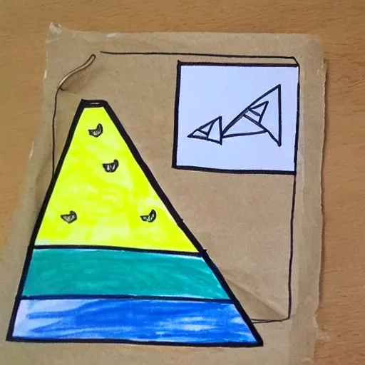 Draw a simple boat with a triangular sail and a rectangular hull. Add a curved line at the bottom to represent the water. Leave enough space for children to color the boat and the water. Make it fun and easy for little kids to paint!