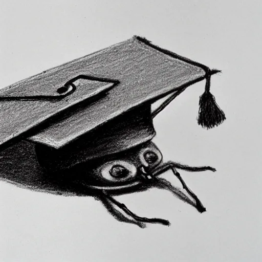 Student graduation hat drawing clipart free download