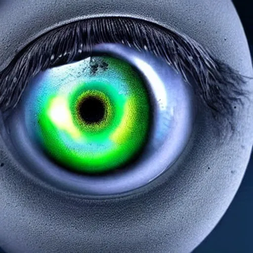 genera una imagen realista de un Ojo humano