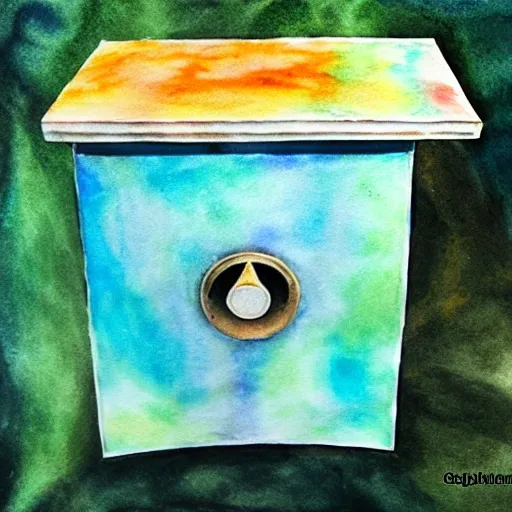 knowledge box, Water Color