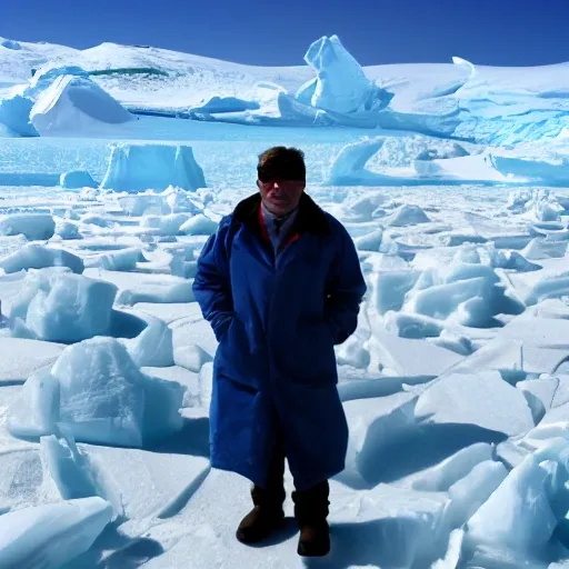 scientist in antarctica