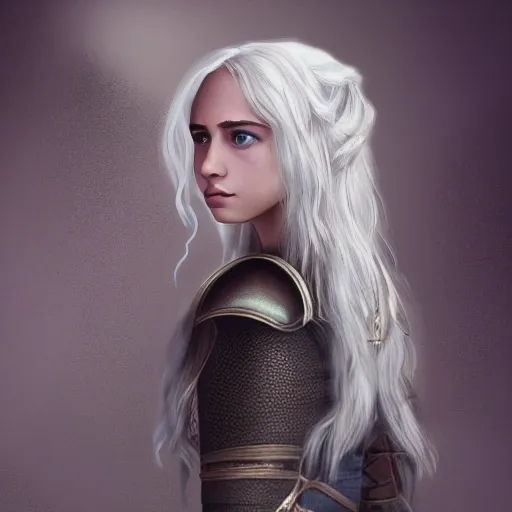 Rhaenyra Targaryen, 20 years old, 3d, full body