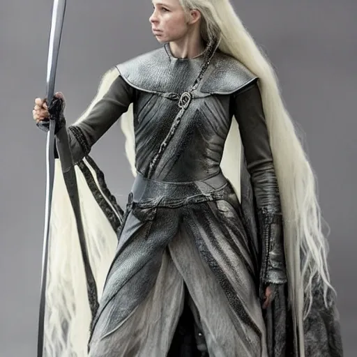 Millie Alcock as Rhaenyra Targaryen, photo, whole figure