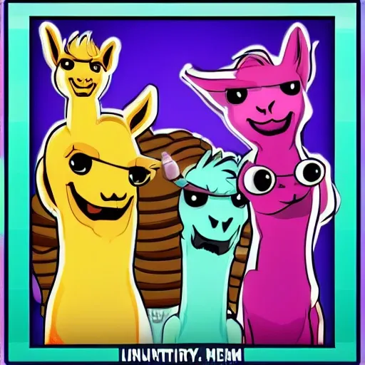 infinity llama monster team - Arthub.ai