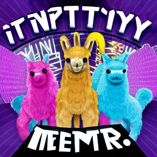 infinity llama monster team - Arthub.ai