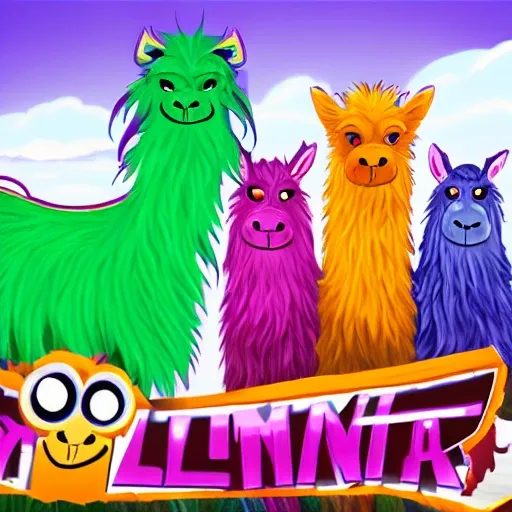 infinity llama monster team - Arthub.ai