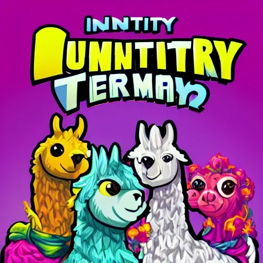 infinity llama monster team
