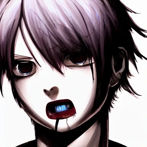 Download A dark anime boy engulfed in emotion Wallpaper  Wallpaperscom