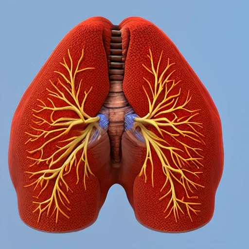 realistic image lungs .3d.4k.8k, 3D