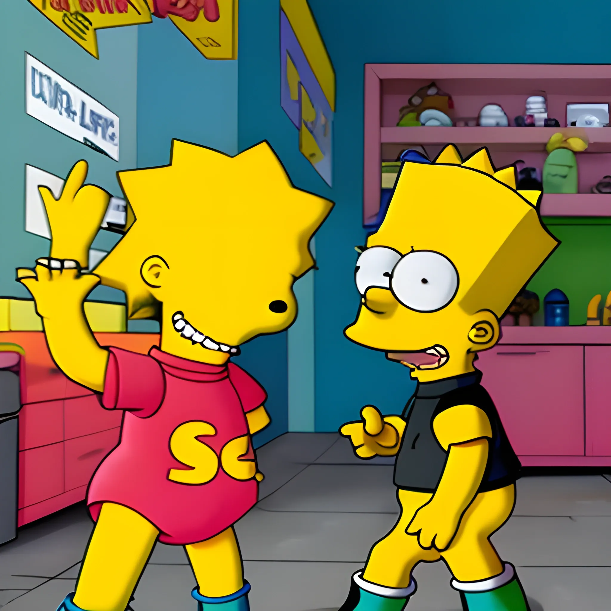 imagine a photo of bart simpson showing his butt, full HD, 4k, w... -  Arthub.ai