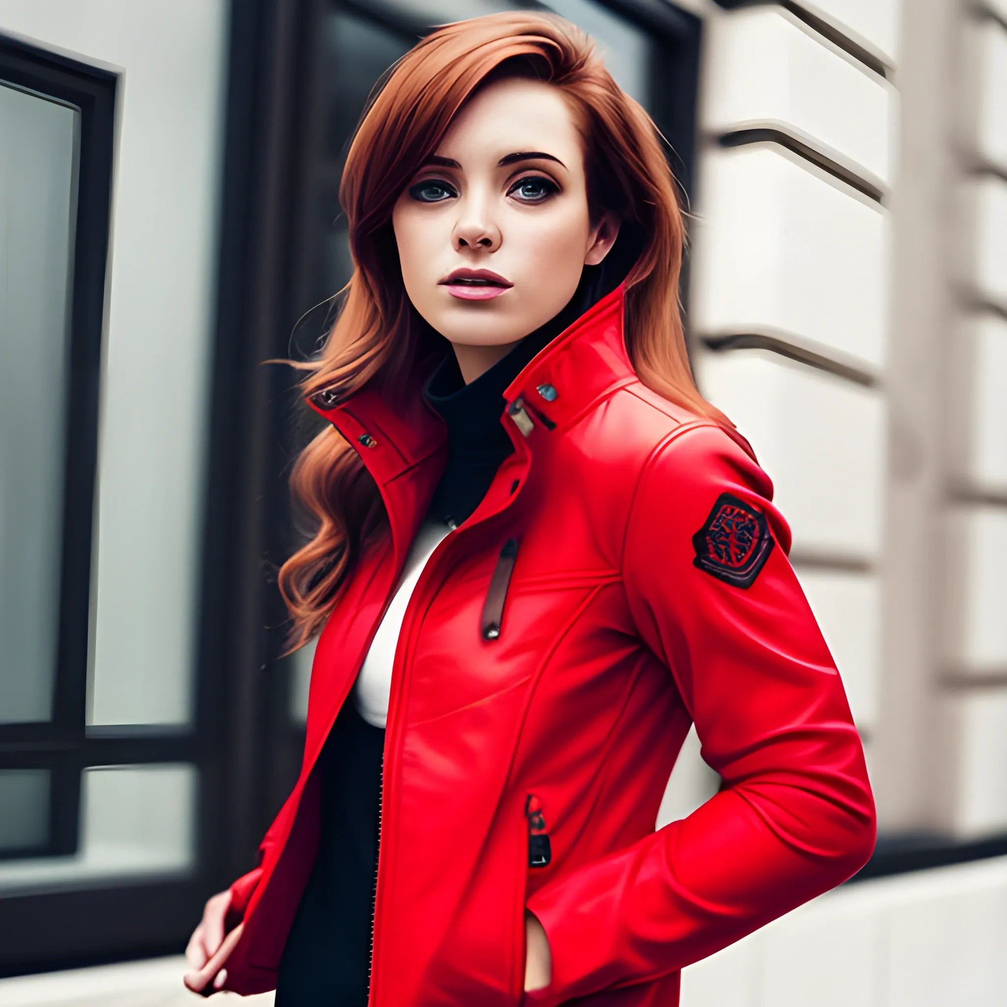 red, Jacket 