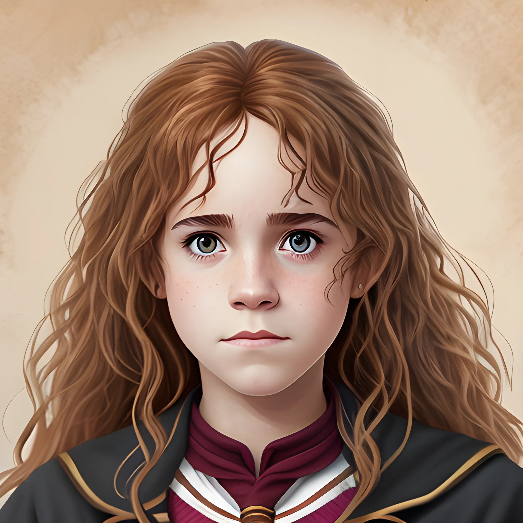 Hermione Granger，close up