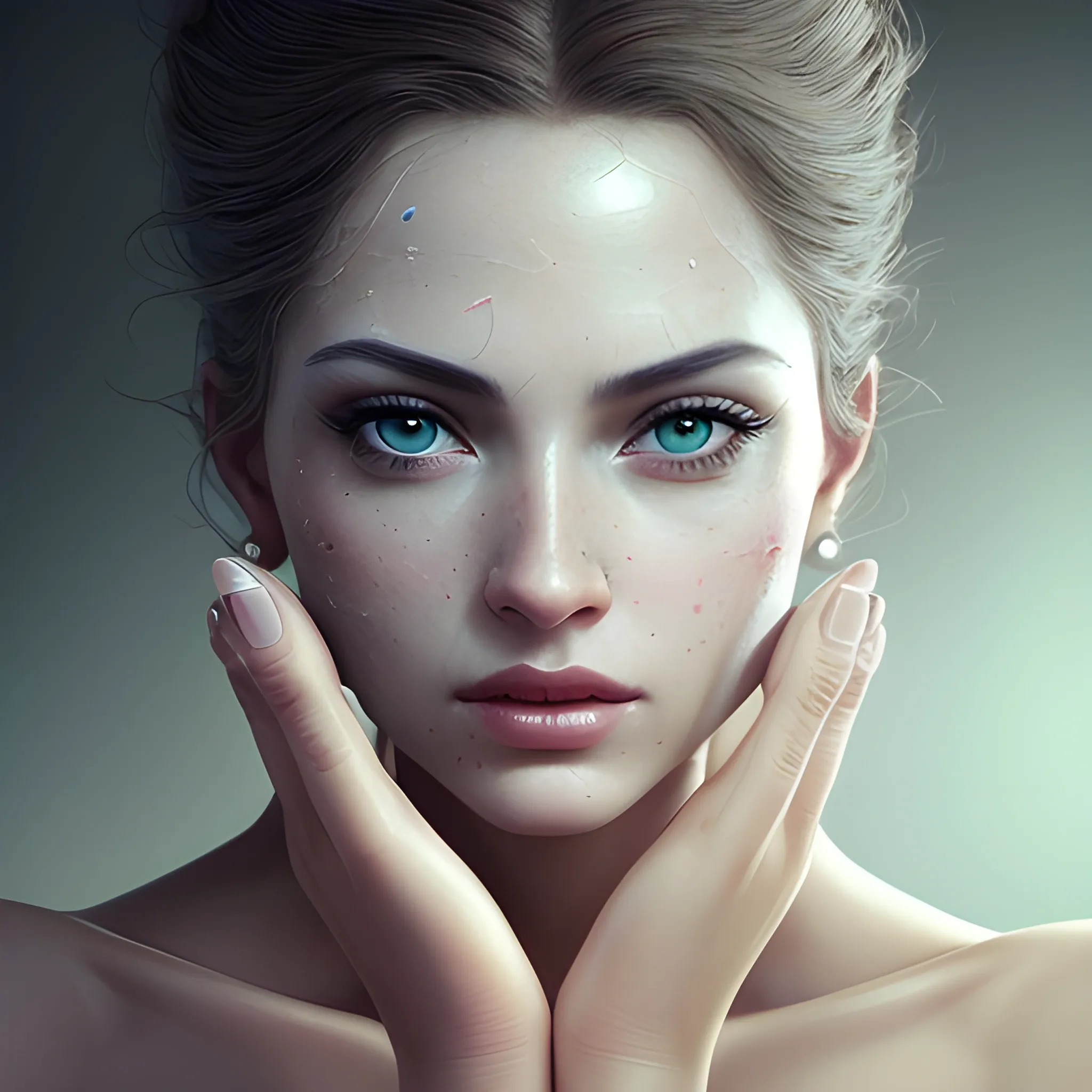 a hyper realistic image of beauty woman, cinematic, extremely details, perfect hands, perfect face, masterpiece