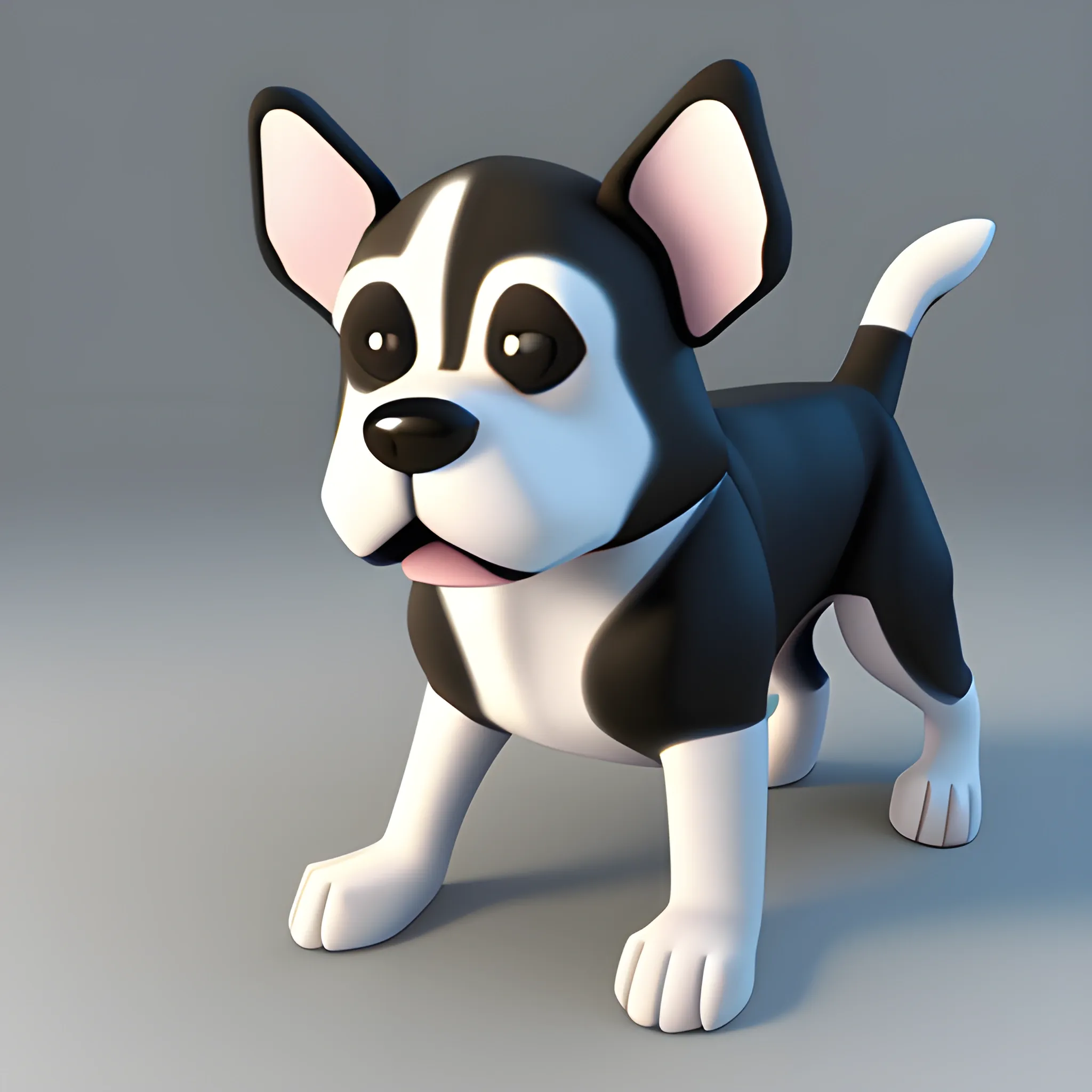 dog, 3D, Cartoon