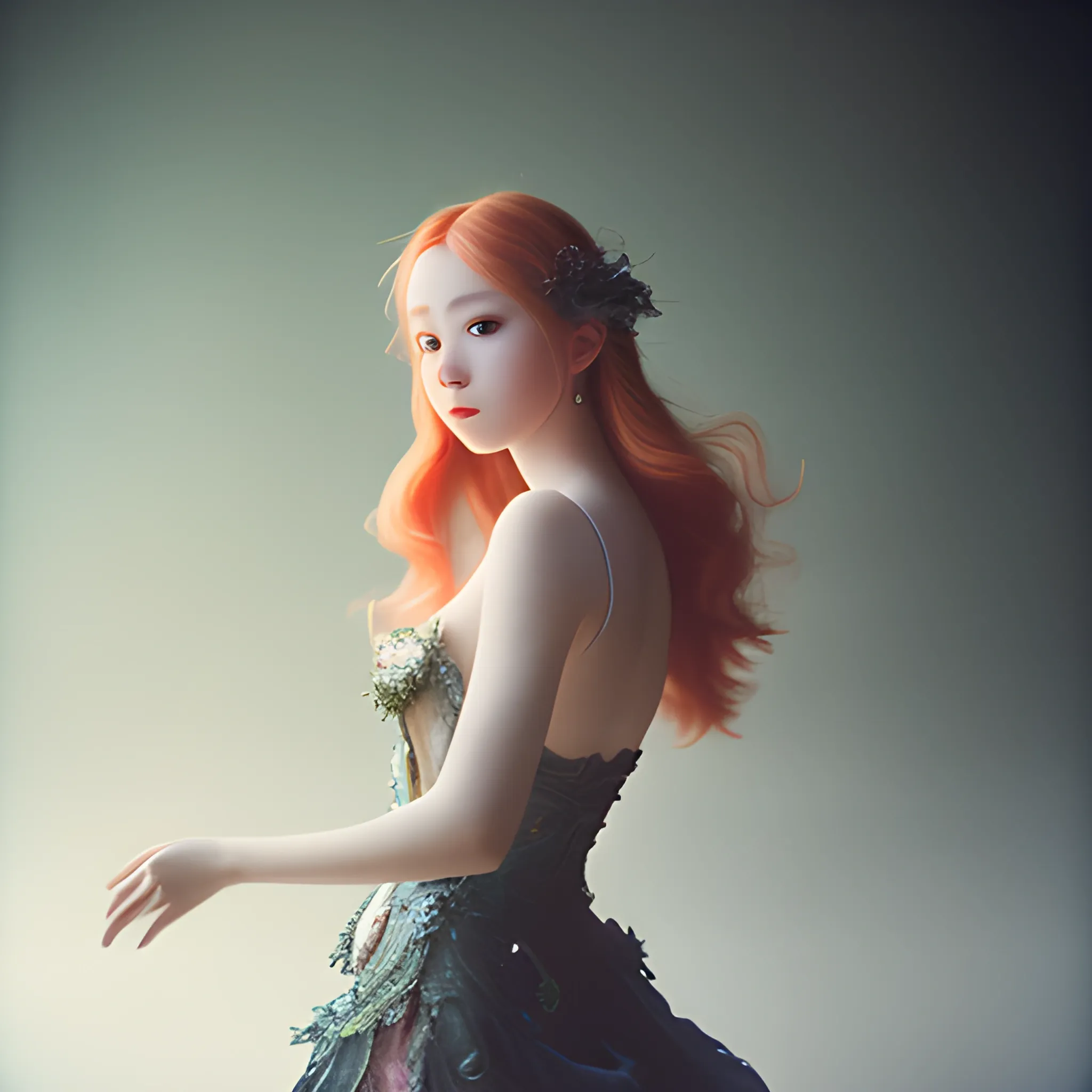 studio photograph, F/8, Motion blur, Fuji superia 400, fantasy, back-light, L USM, (high quality) , (detailed) , (masterpiece) , (best quality) , (highres) , (extremely detailed) , (8k) , (nsfw:0.5)