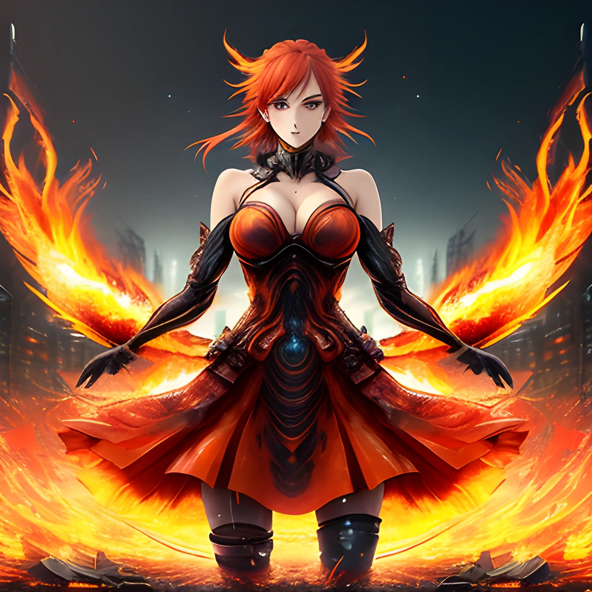 The Most Badass Female Anime Characters With Fire Powers - TechNadu