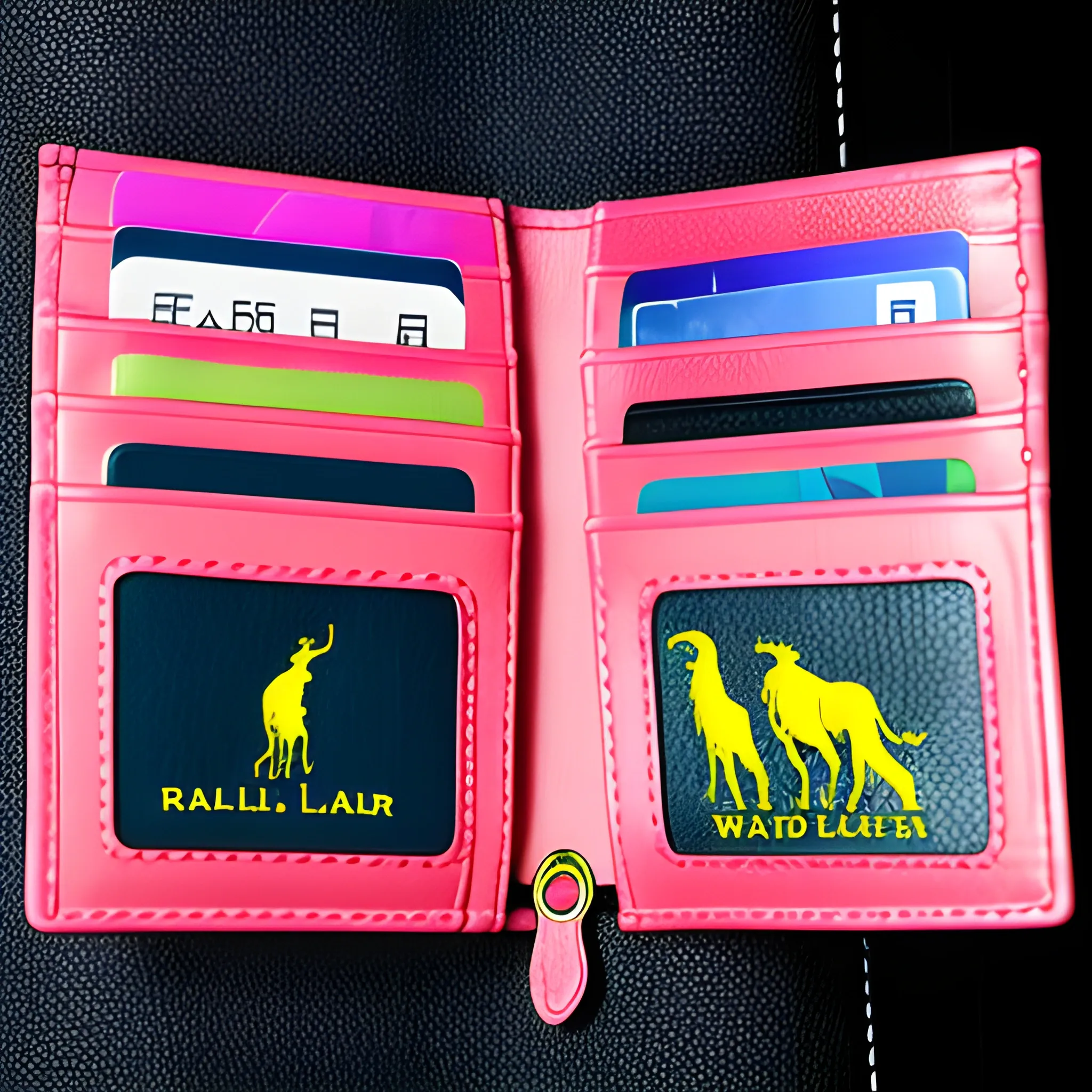 wallet designed by ralph lauren on acid