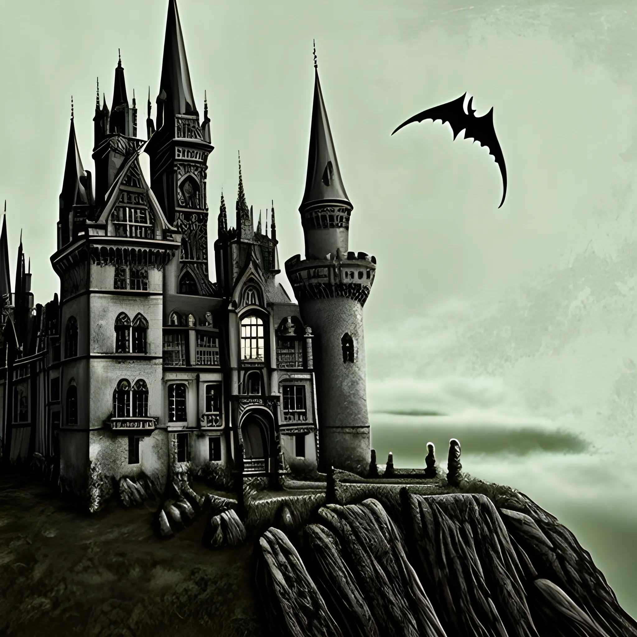 gothic haunted castle