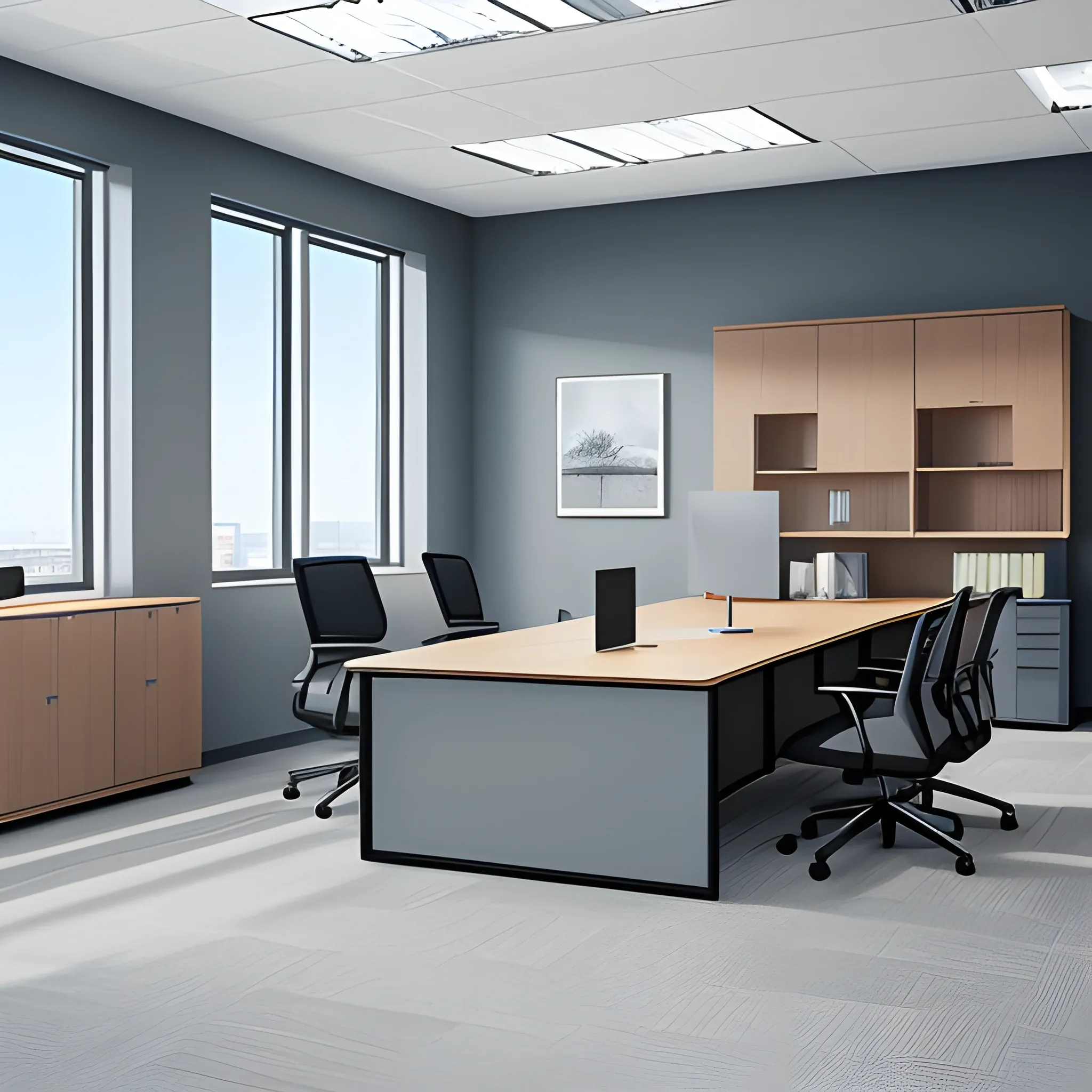 office work rooms 4k - Arthub.ai