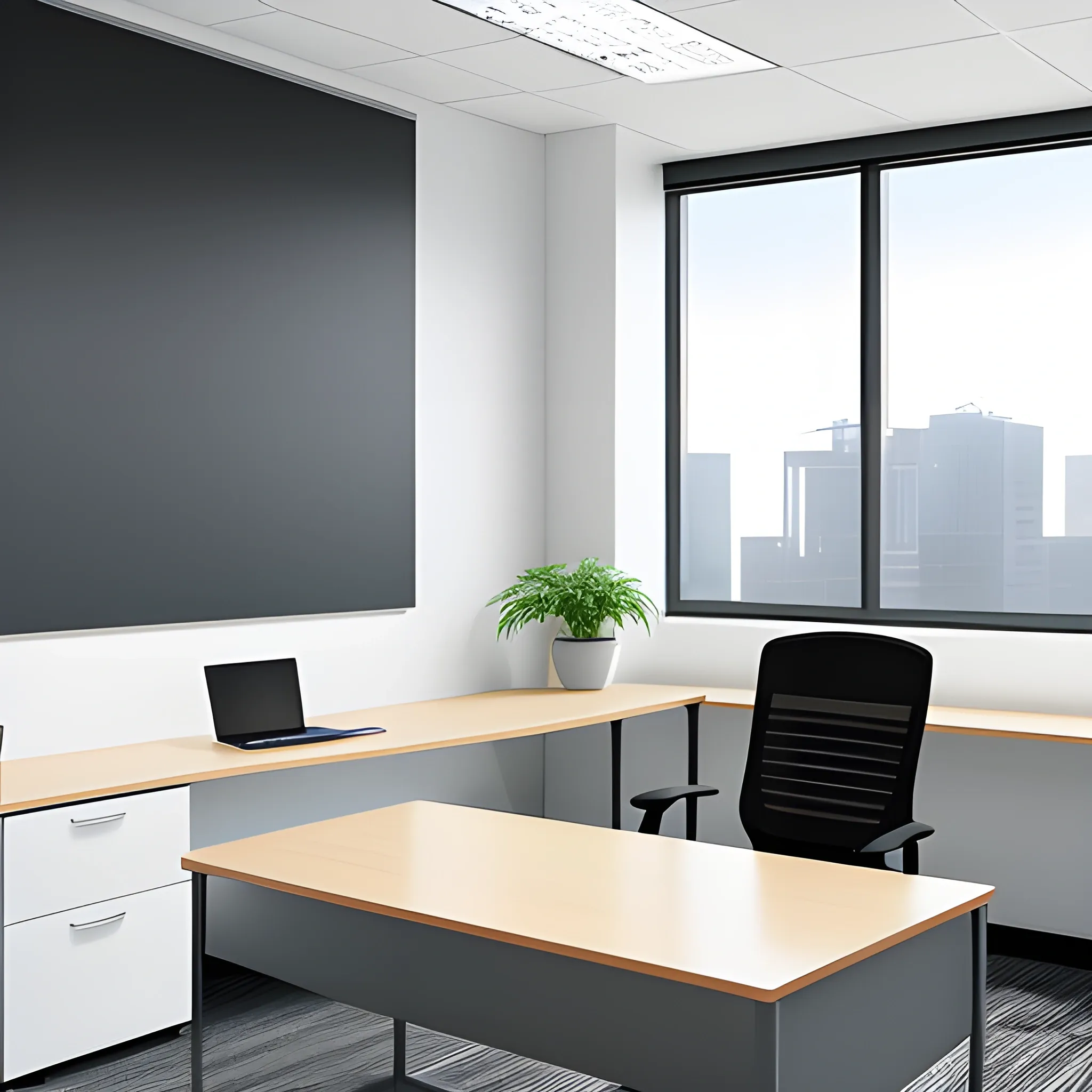 office work rooms 4k
