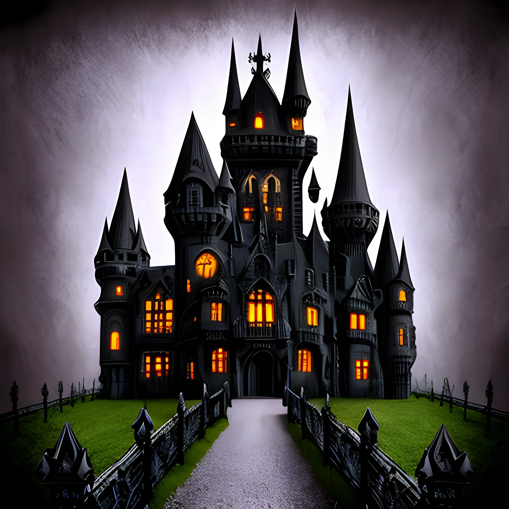 gothic haunted castle