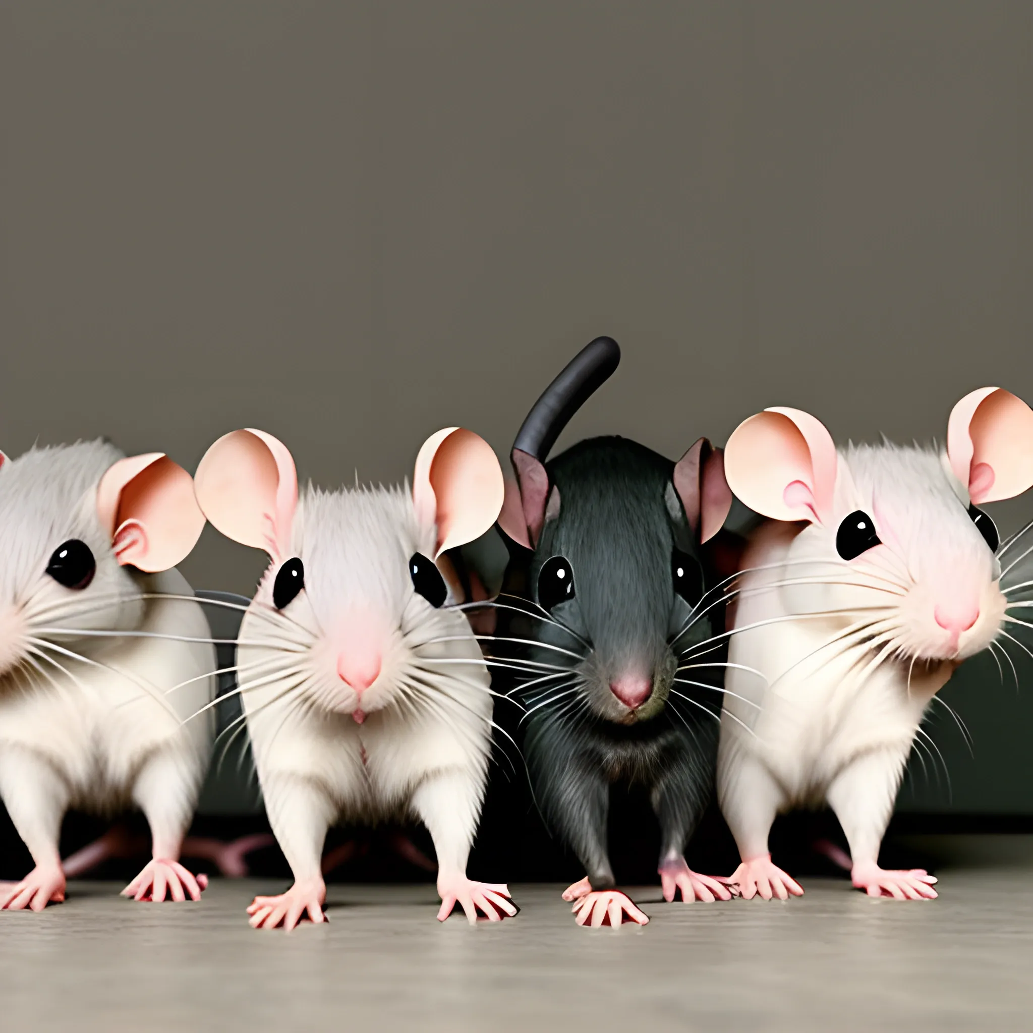  six cute rats ，please 6 rats,Trippy