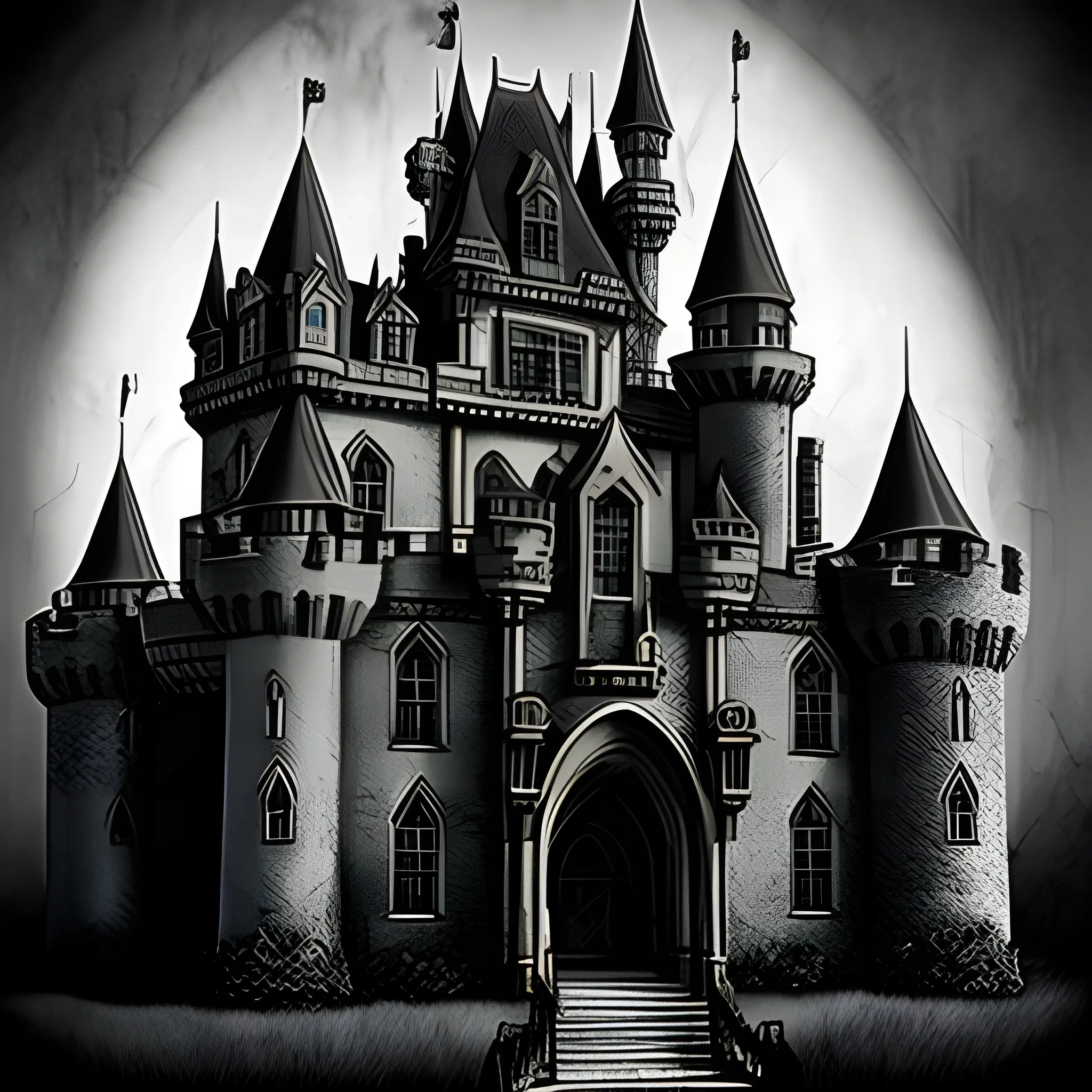 castle gothic haunted
