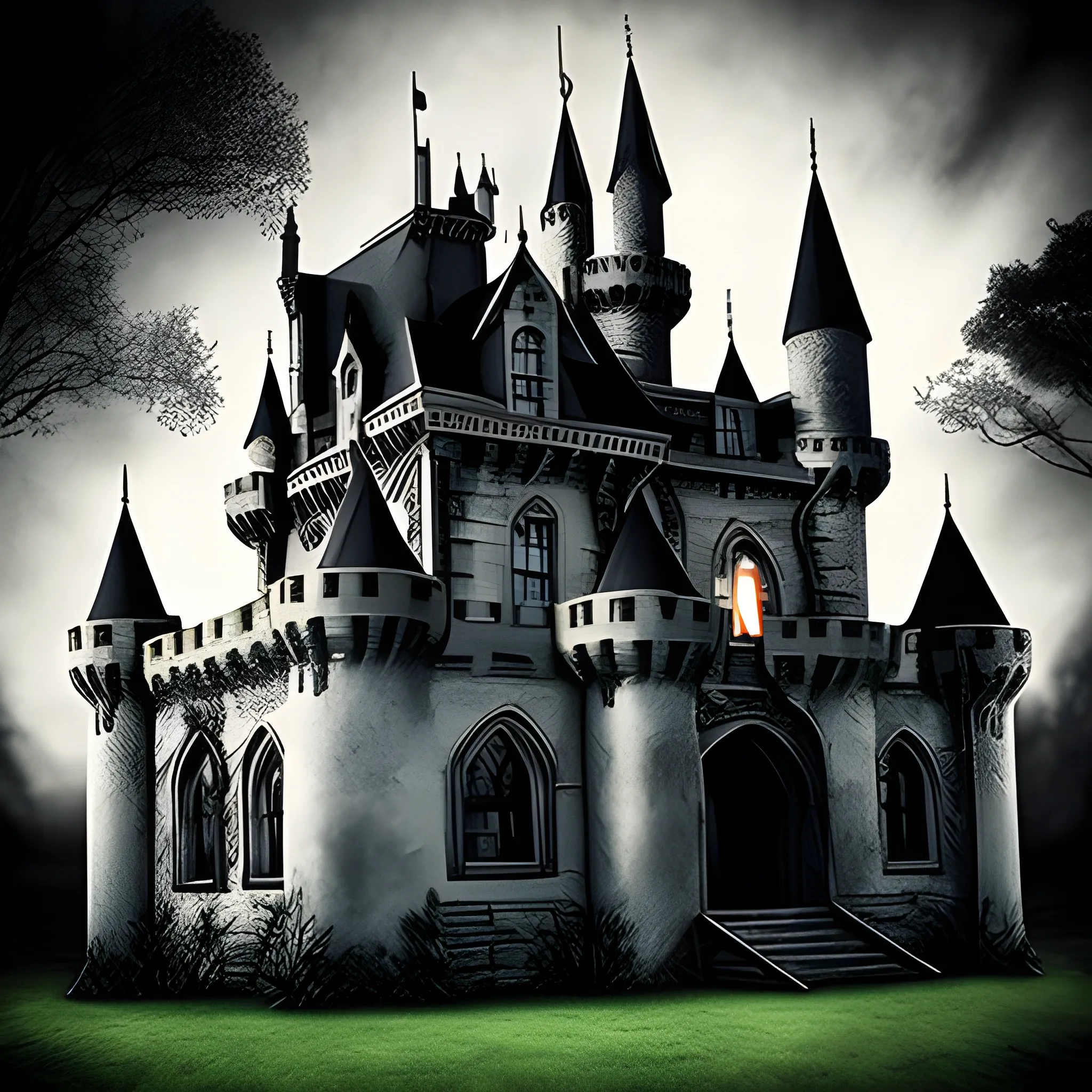 castle gothic haunted
