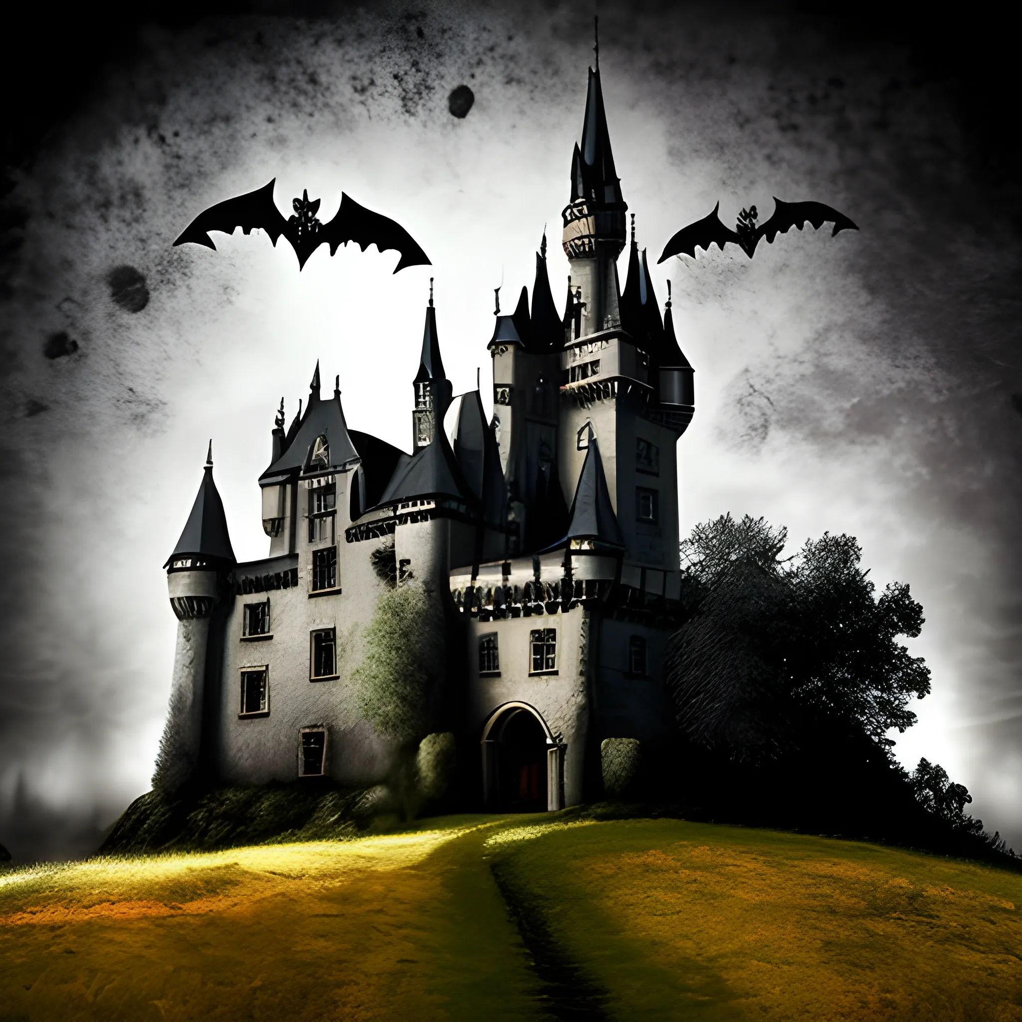 castle gothic haunted
