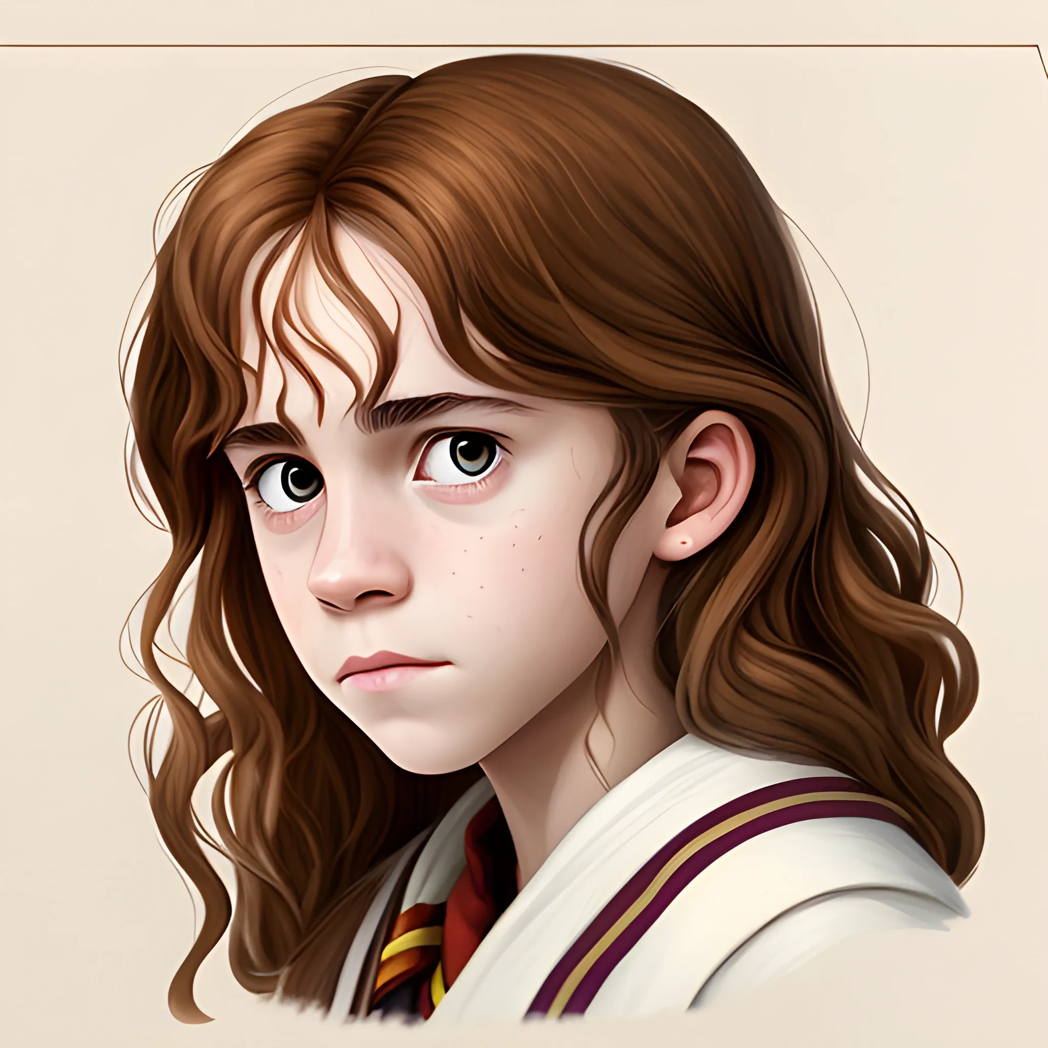 Hermione Granger，close up