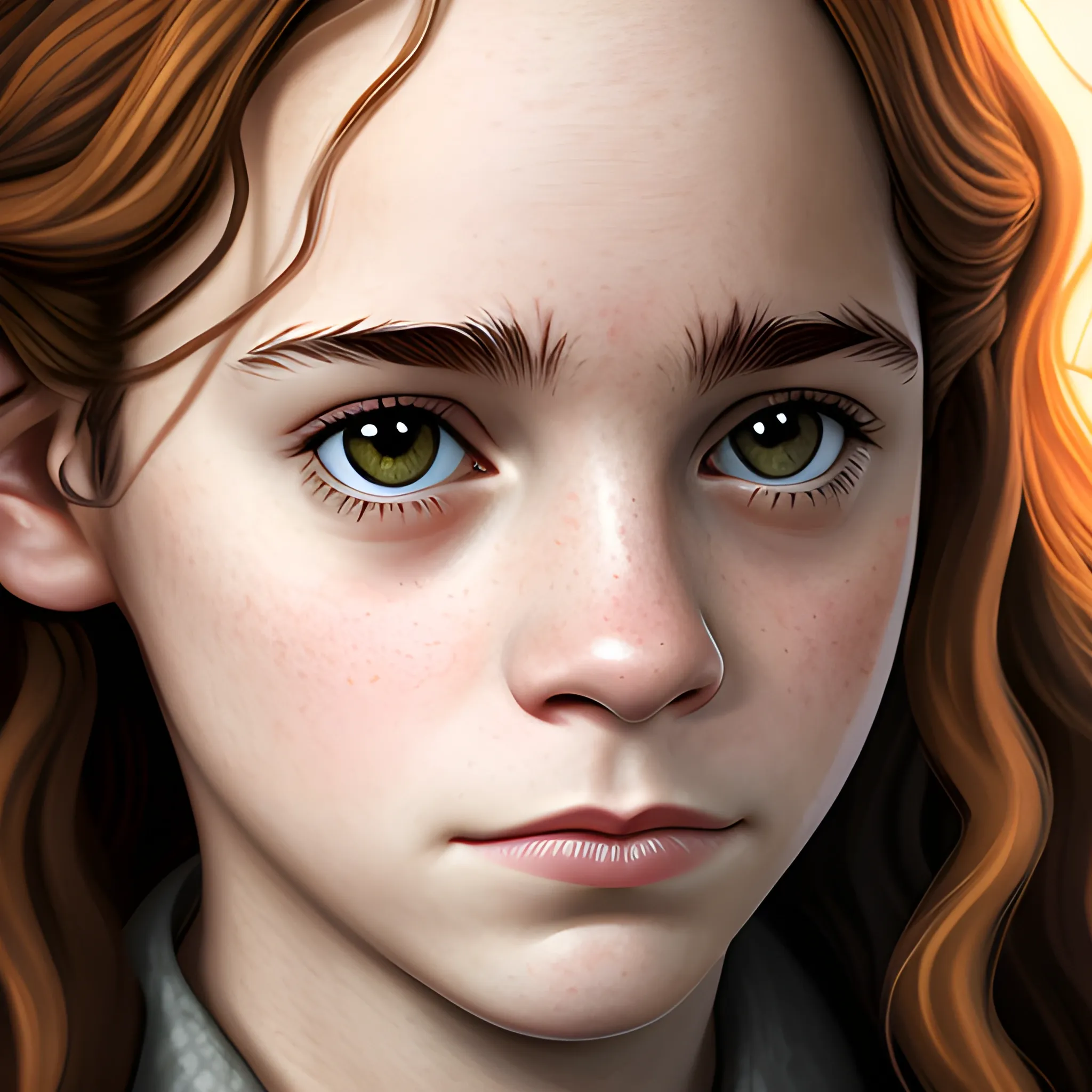 Hermione Granger，close up