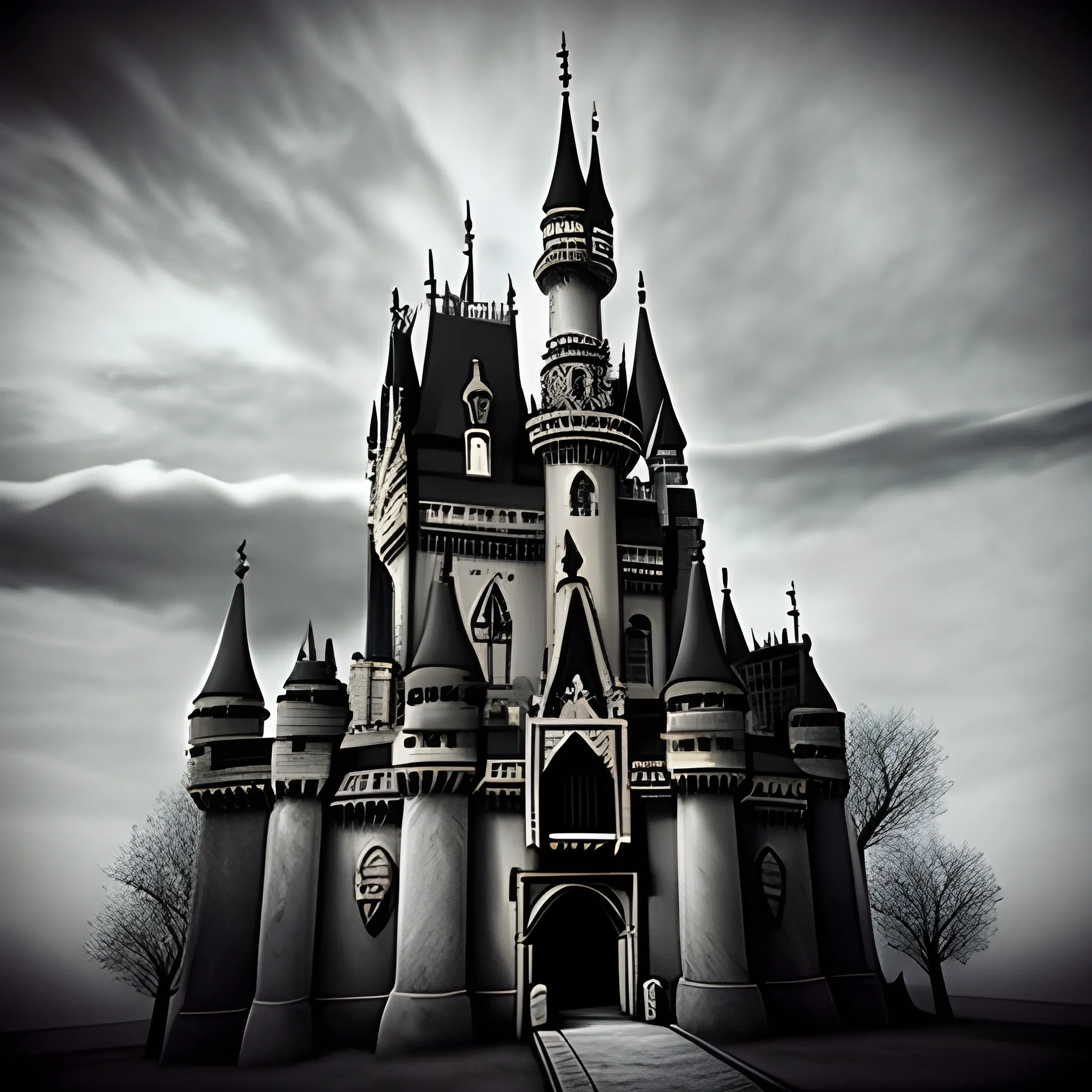 castle gothic haunted
