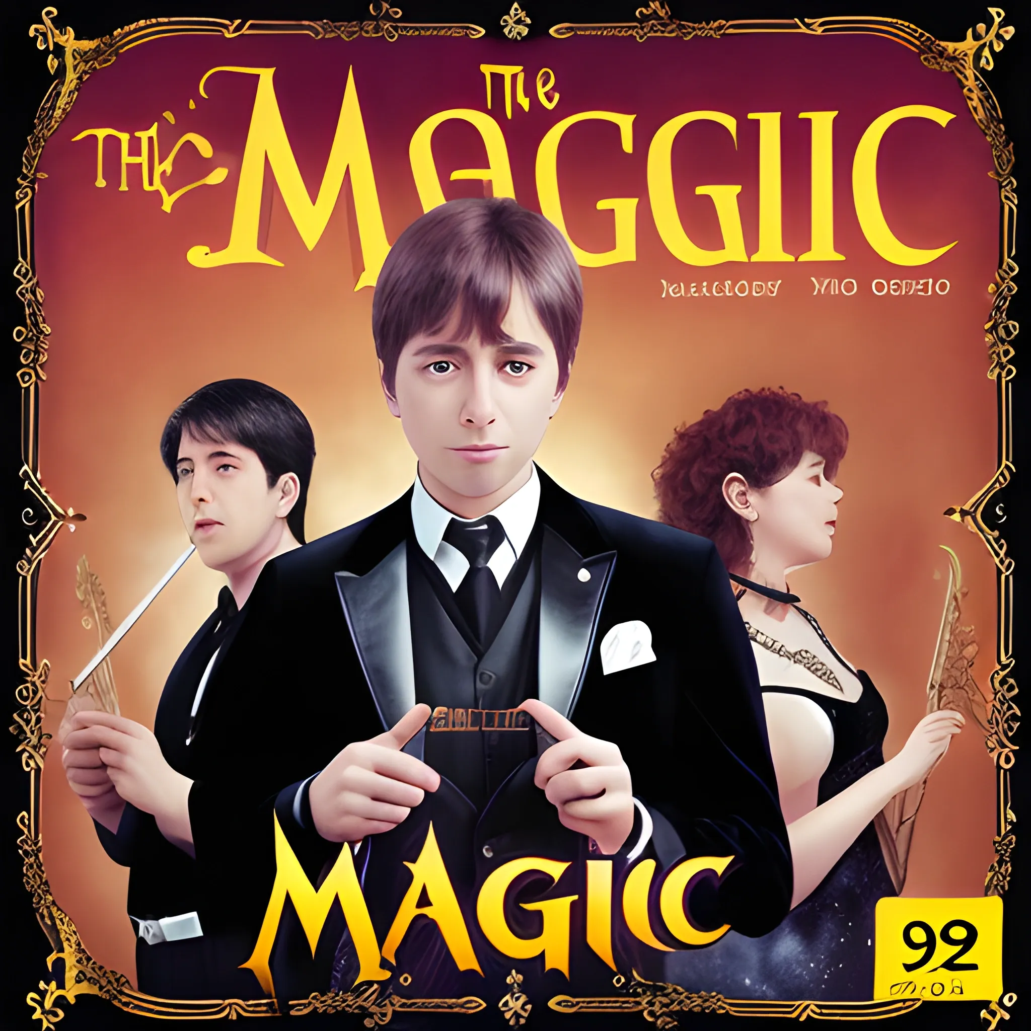 “ the cover of magic music for dvd ”


