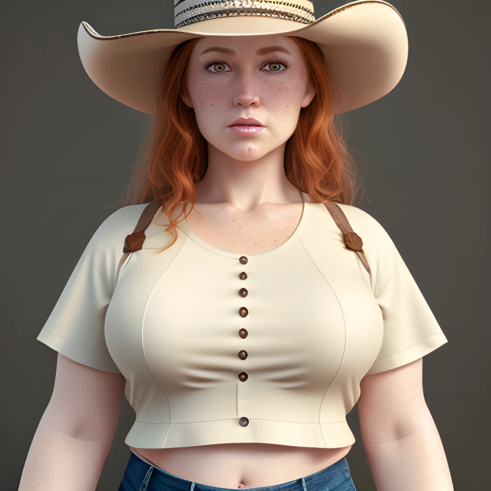 Masterpiece Beautiful 3d Render Adult Caucasian Female Wrink