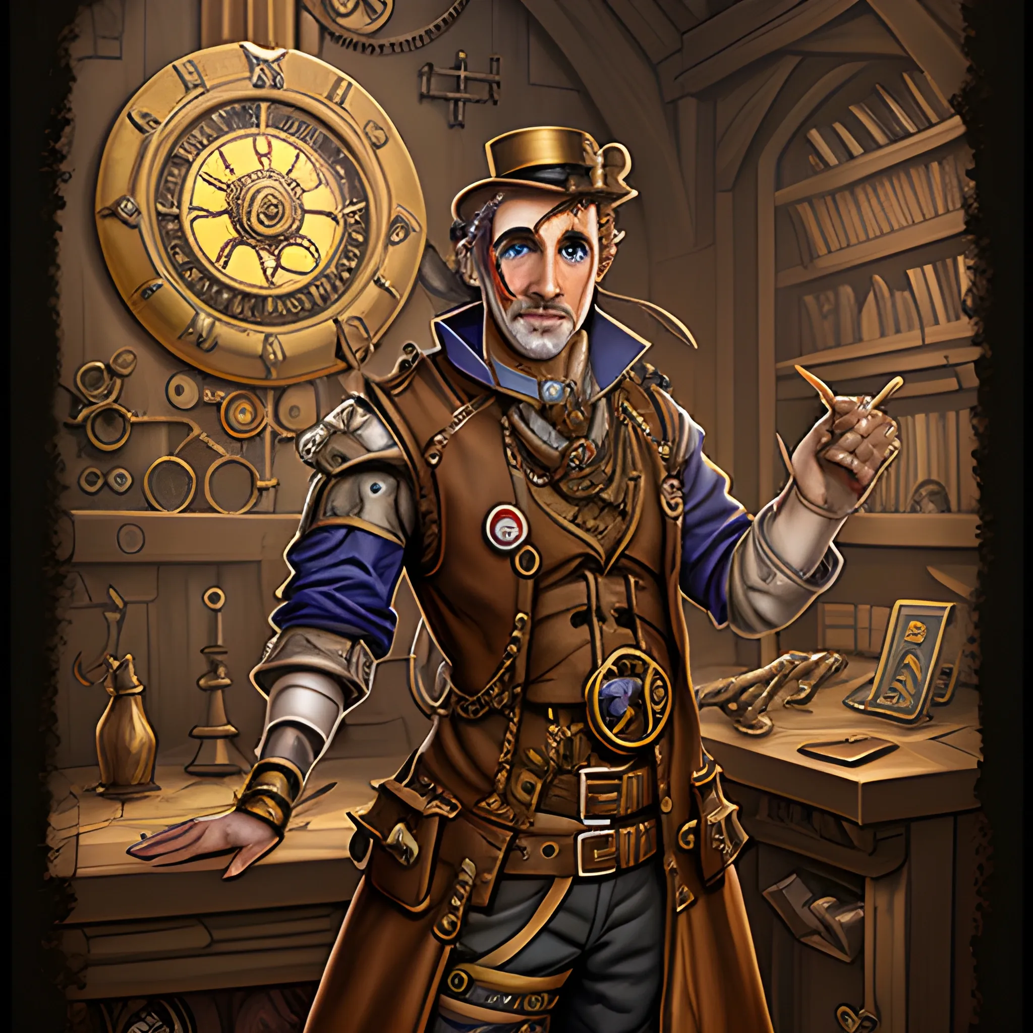 dungeons and dragons' artificer as a Steampunk inventor 