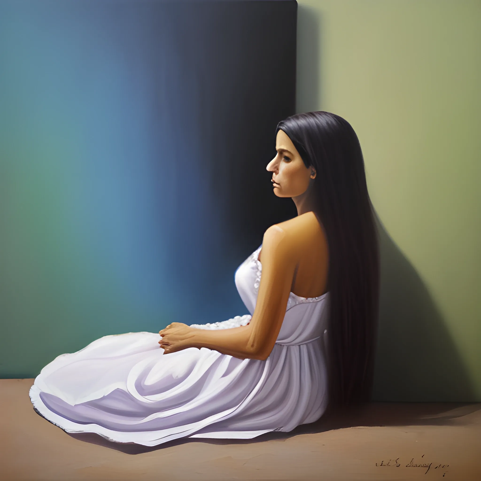 Soledad ,  Oil Painting