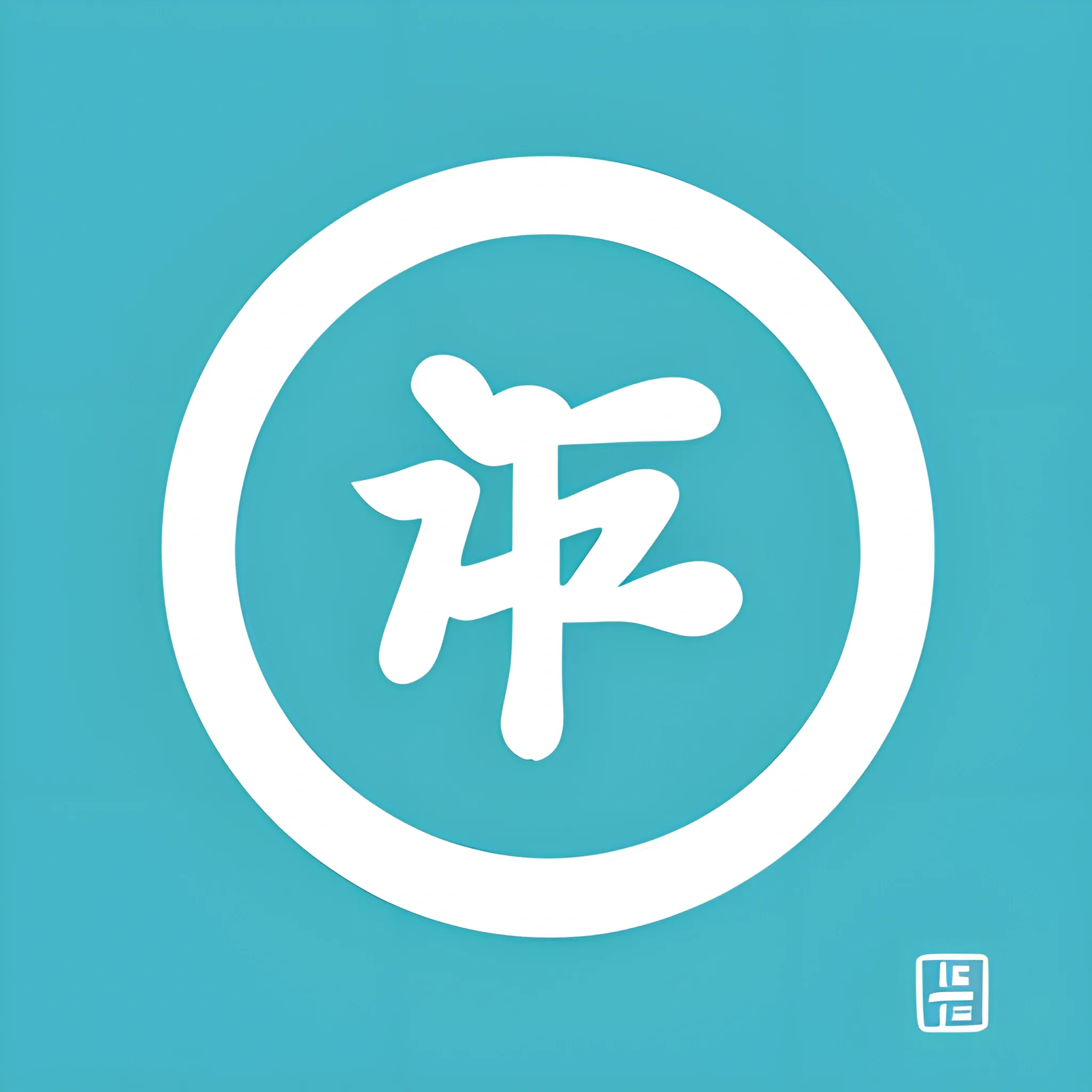 A logo with a sense of technology, including the specified Chinese character "号卡小舍"