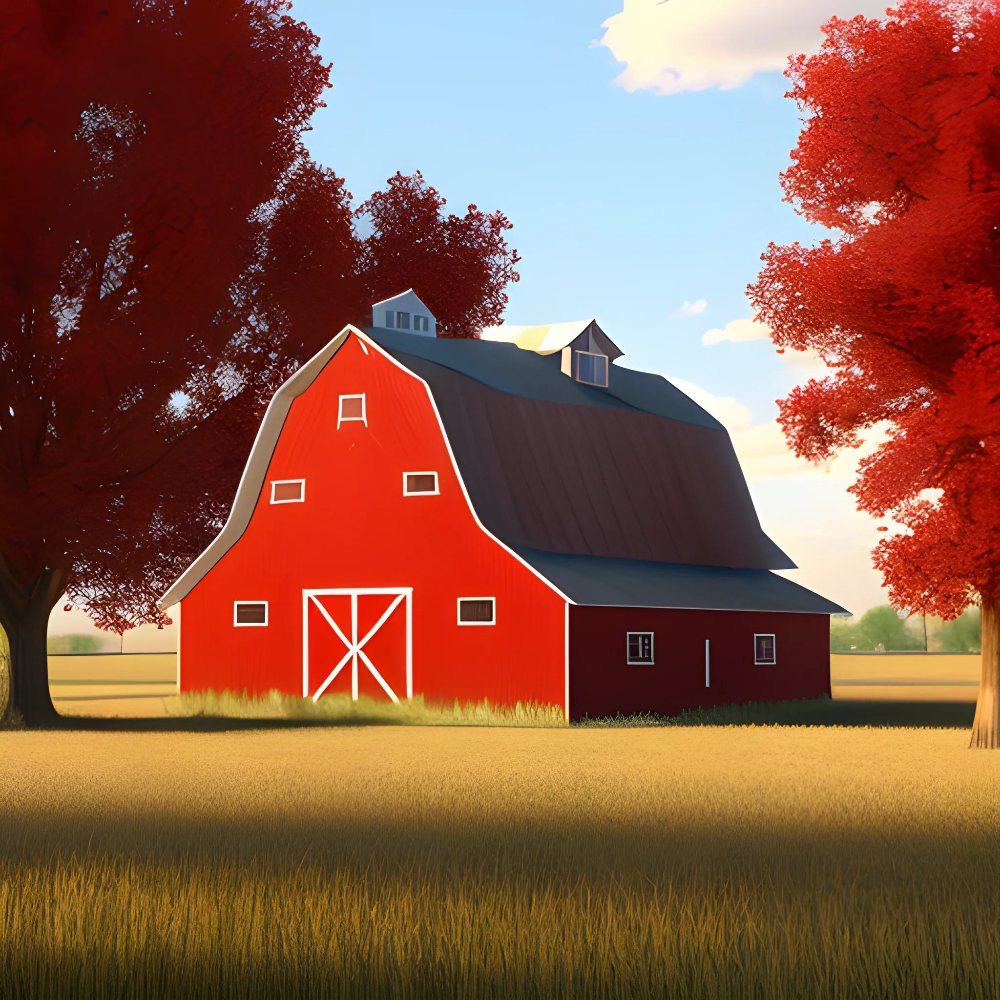 Red Barn Livingston Texas - v43q0p4