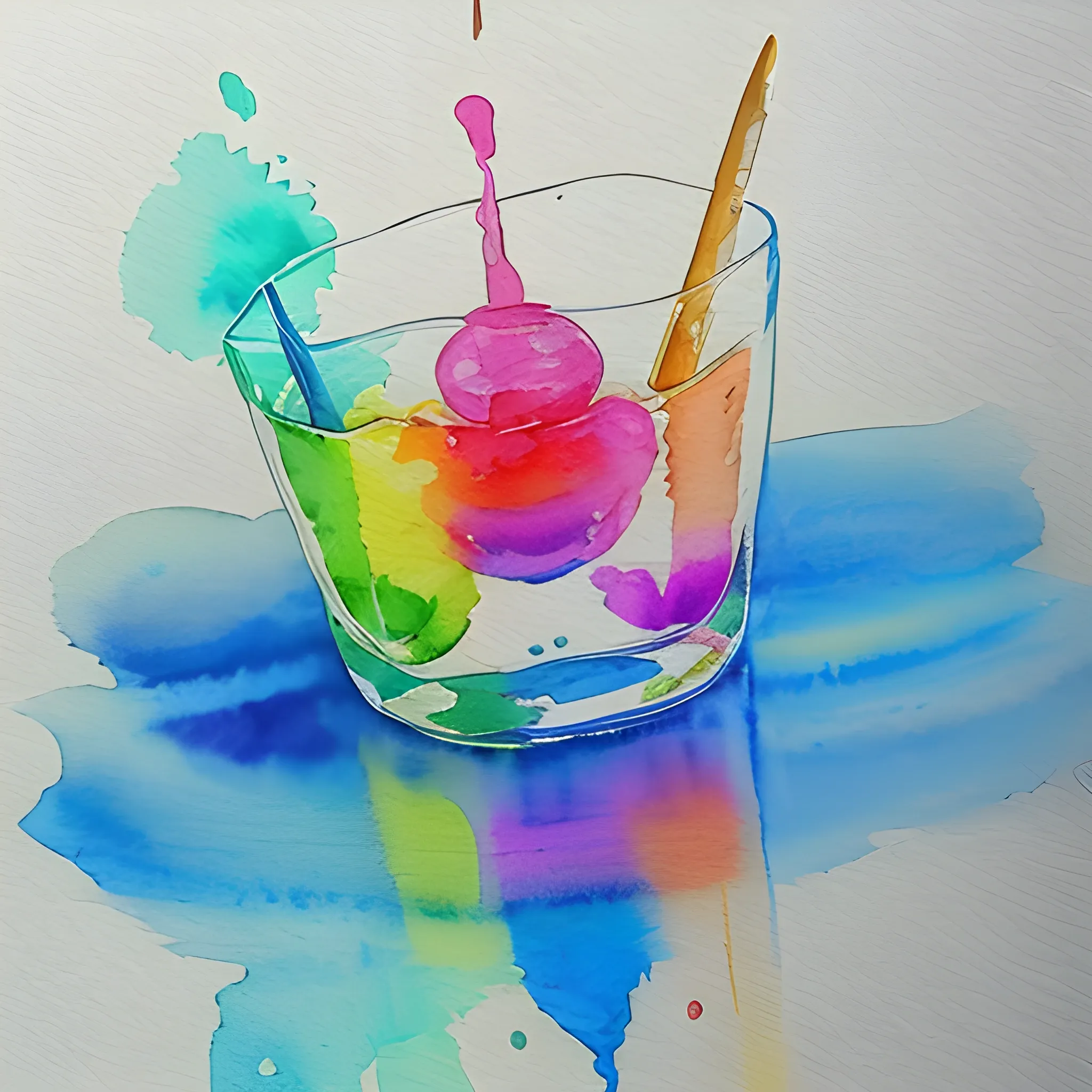 happy day, Water Color