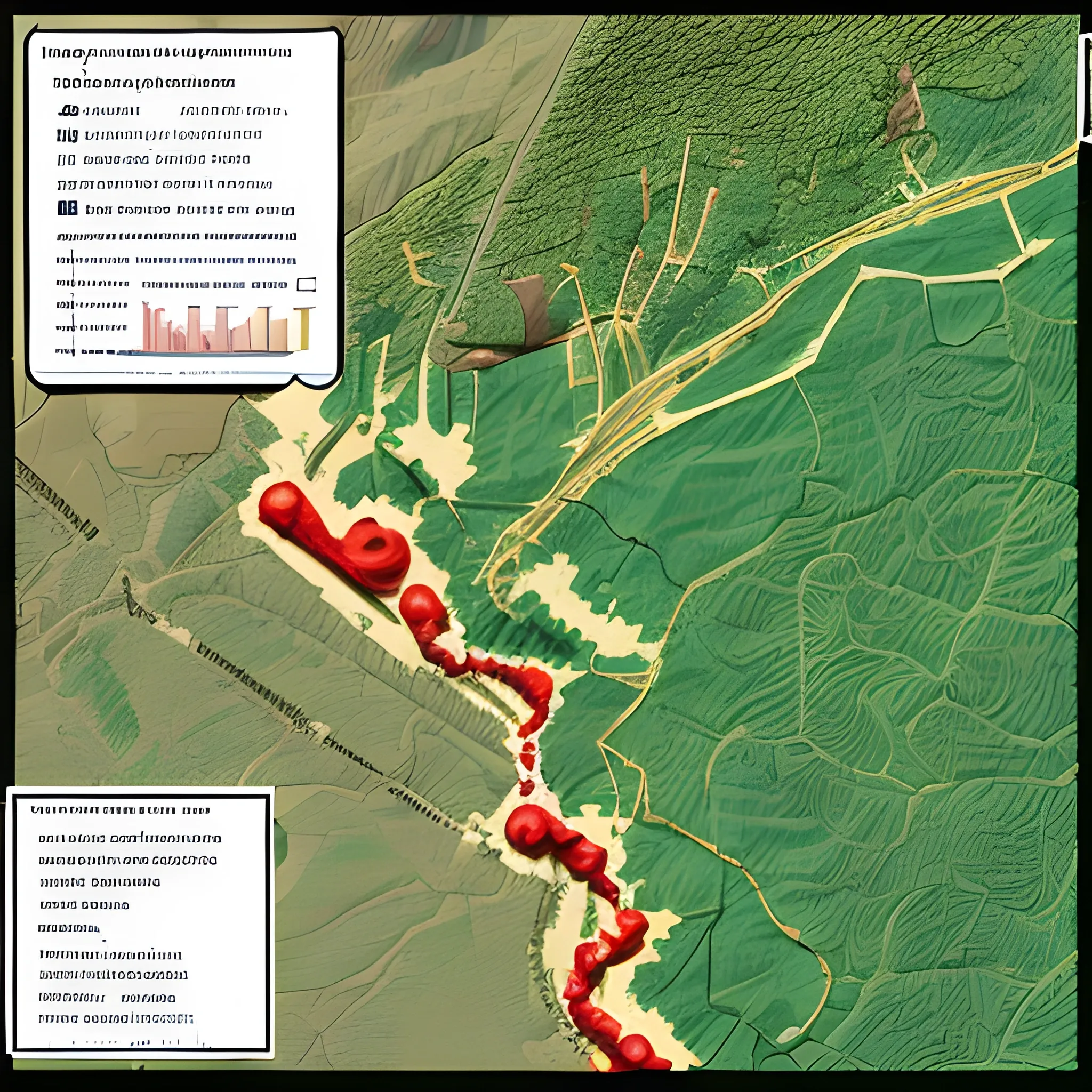 caratula tesis de: metodologia en gis para flujos por incendios
