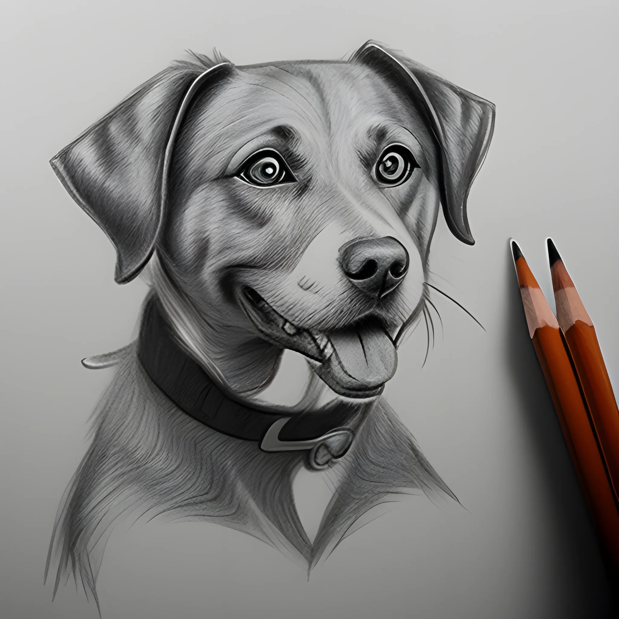  Pencil Sketch A Dog Arthub ai