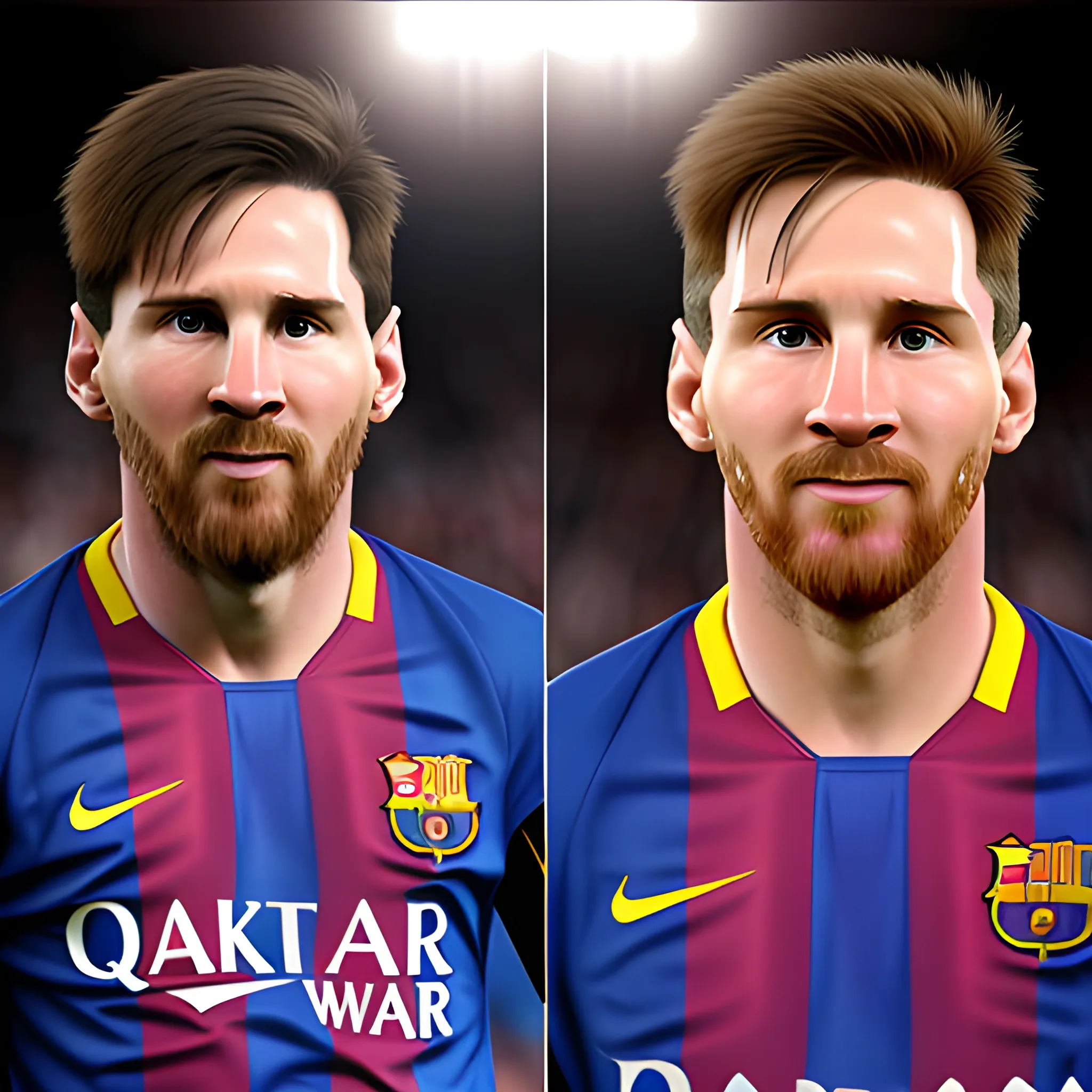 Messi, 3D