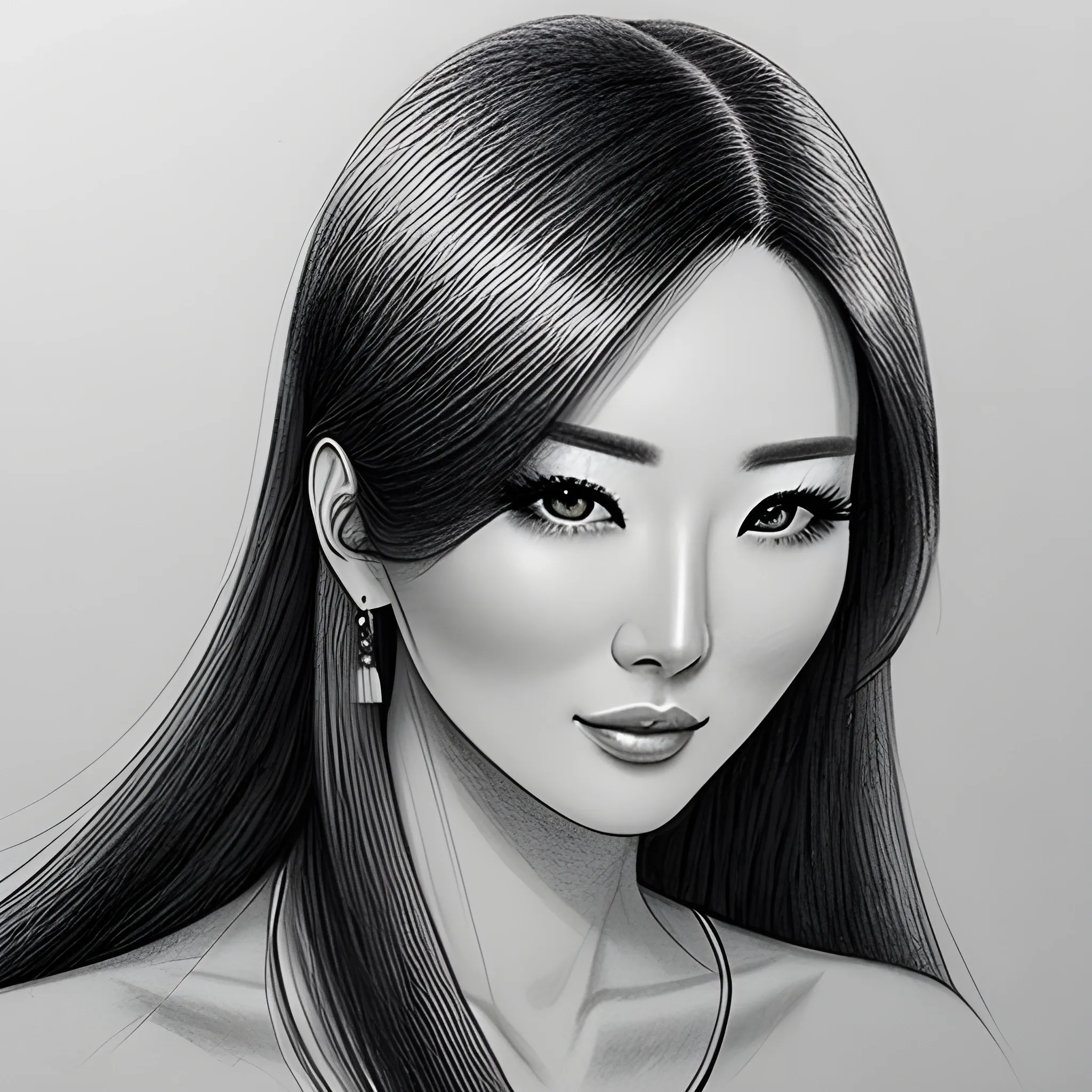 Drawing cute girl sketch HD wallpapers | Pxfuel-pokeht.vn