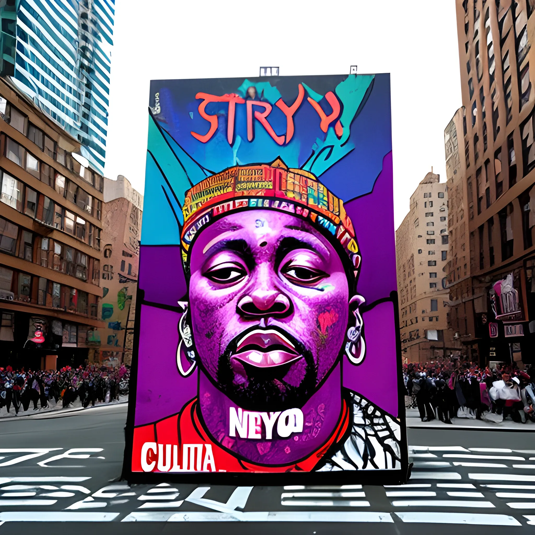 Cultura Hip Hop celebrando en las calles de New York, Trippy