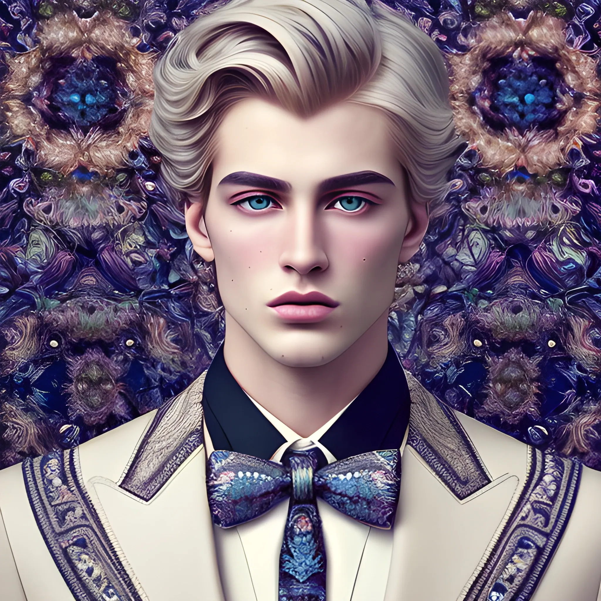 to MASCULINE BEAUTY, ELEGANCE, AND CHARM, IN ULTRA REALISTIC, ULTRA RESOLUTION., Trippy