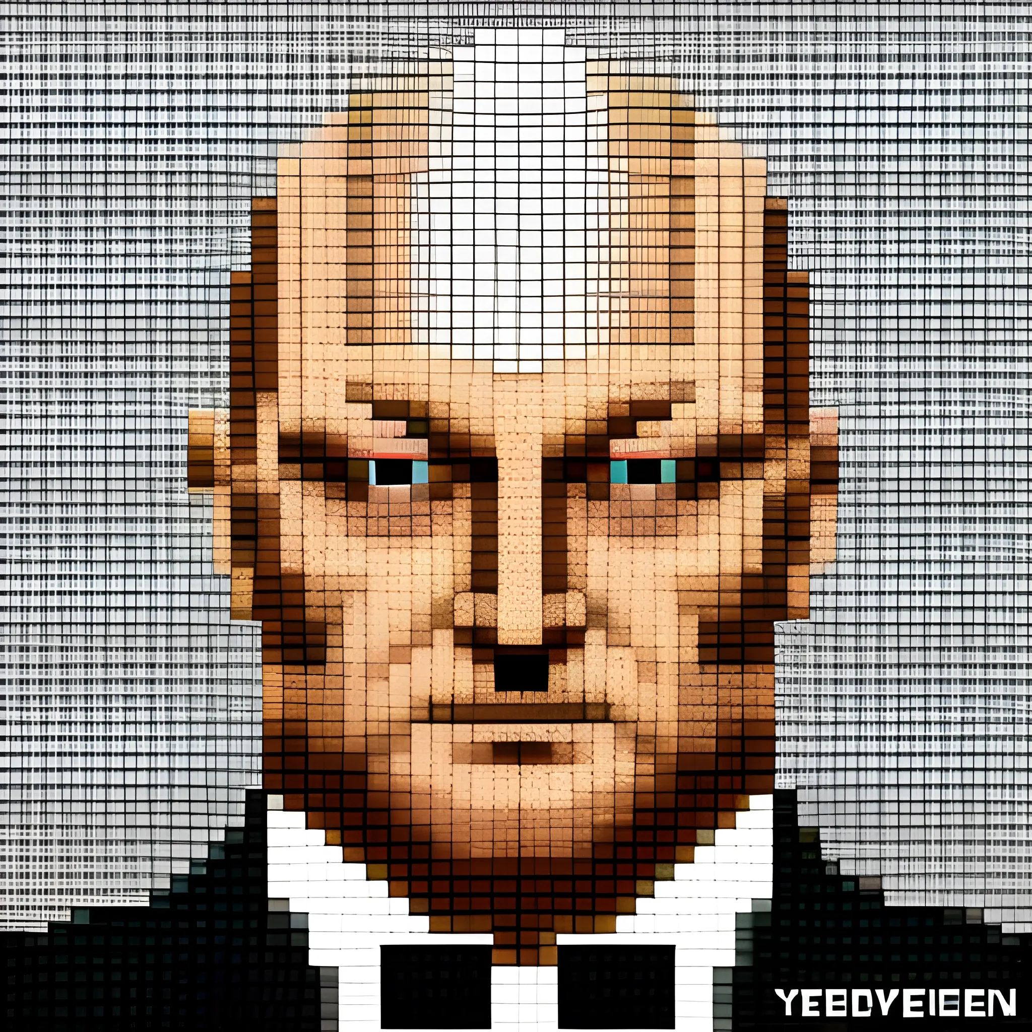 Yevgeny Prigozhin Bond Villain Pixel Art