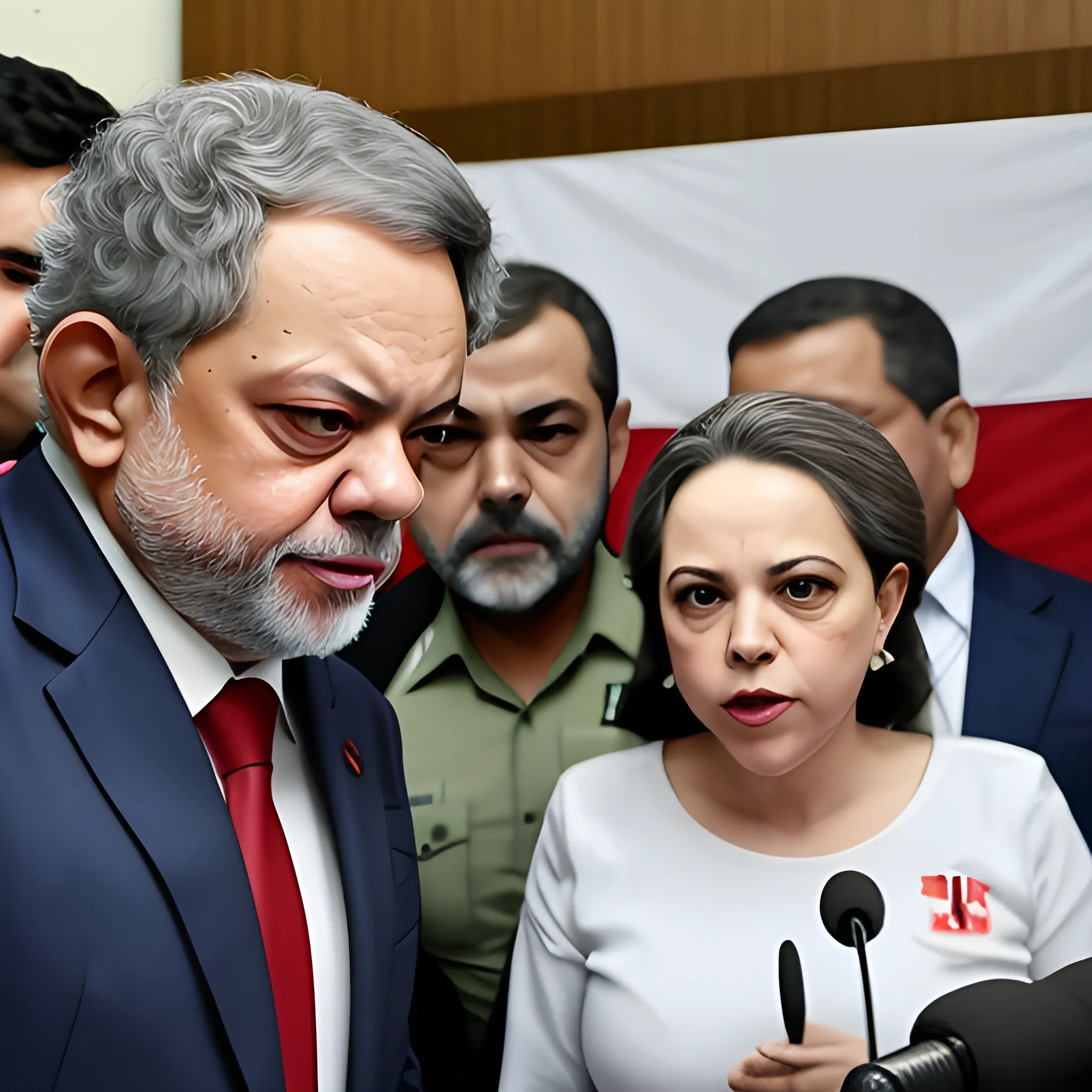 Bolsonarolutando com Lula